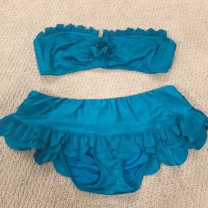 Betsey Johnson 2 piece swim suit